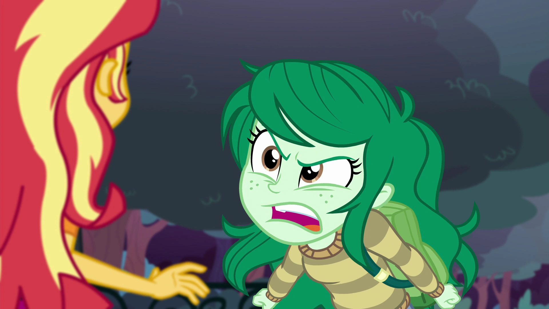 Image Wallflower Blush "I hate you!" EGFF.png My Little Pony